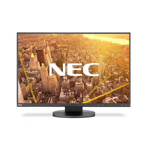 NEC MultiSync EA241WU PC-näyttö 61 cm (24") WUXGA LCD musta - IPS - 1920 x 1200 - 5 ms - DisplayPort musta