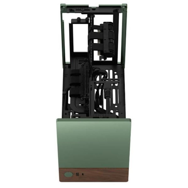 PC cover - FRACTAL DESIGN - FD-C-TER1N-03 - mini-ITX - SFF 10.4L - GPU op til 322 mm - Terra Jade