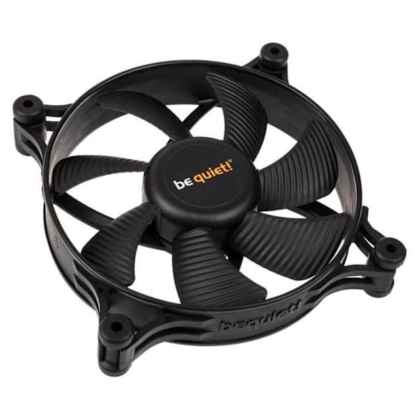 BeQuiet Shadow Wings 2 PC kotelo tuuletin musta (l x k x s) 120 x 120 x 25 mm