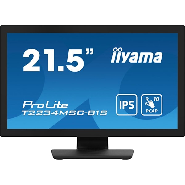 iiyama ProLite T2234MSC-B1S - Sort