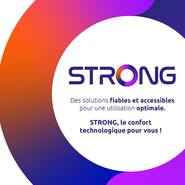 Streamingbox Android TV 4K - STRONG - LEAP-NEVE - Chromecast - Bluetooth - Wi-Fi 6