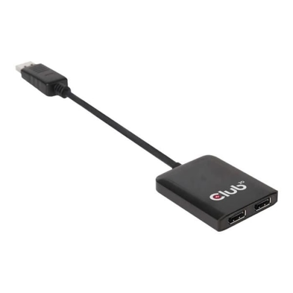 Club 3D SenseVision Multi Stream Transport (MST) Hub CSV-6200 videosplitter - 2 x DisplayPort