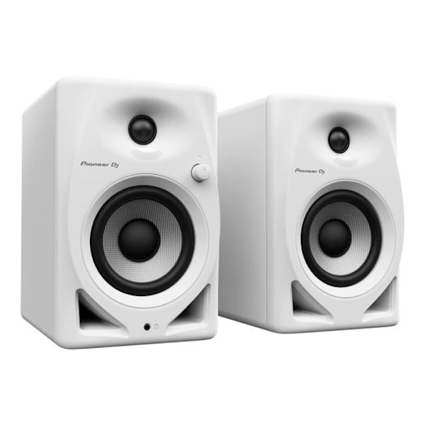 Overvågningshøjttalere - PIONEER DJ - DM-40D - Basrefleks - 2x19W - Hvid Vit