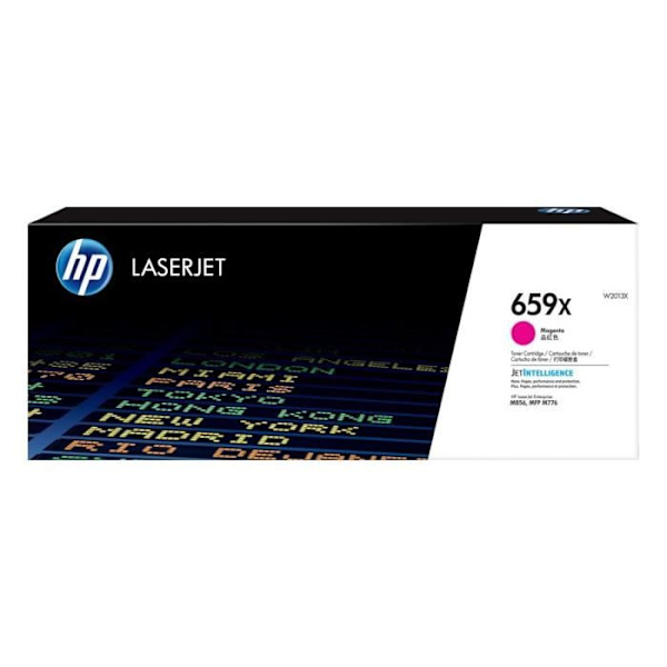 TONER HP 659 (W2013X) magenta - autentisk patron til HP Color LaserJet Enterprise M856dn / Flow MFP M776z printere