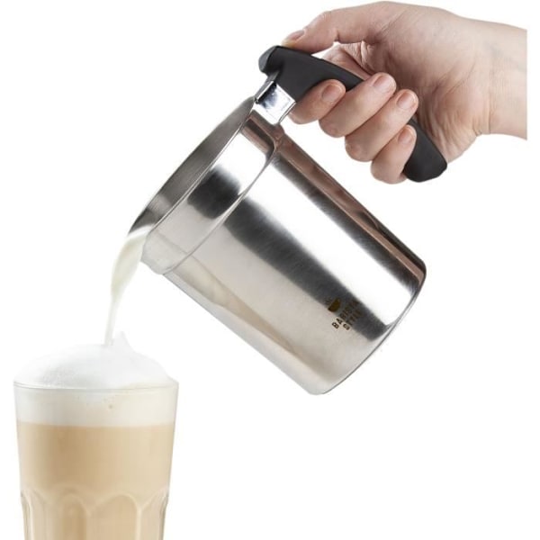Mjölkskummare - DOMO - DO717MF - 650 W - 230 ml - 3 funktioner - Klar på 3 minuter - Rostfritt stål Grå