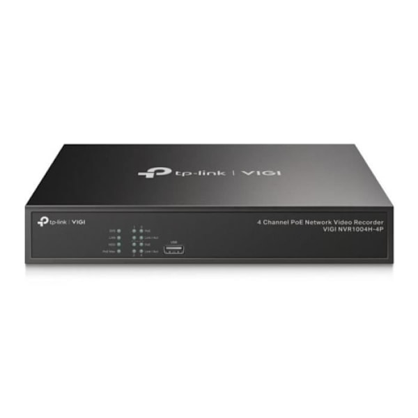 TP-LINK Network Video Recorder Svart - VIGI NVR1004H-4P