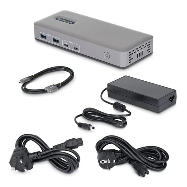 USB-C-docka StarTech 196ue-usbc-dock Dubbel 4K 60Hz