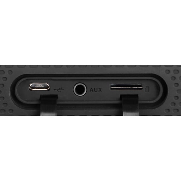 Bluetooth-højttaler - ECG - BTS M1 Sort&Brun - 15 W - Vandafvisende IPX4 - Radio - Micro SD - 8 timers batterilevetid