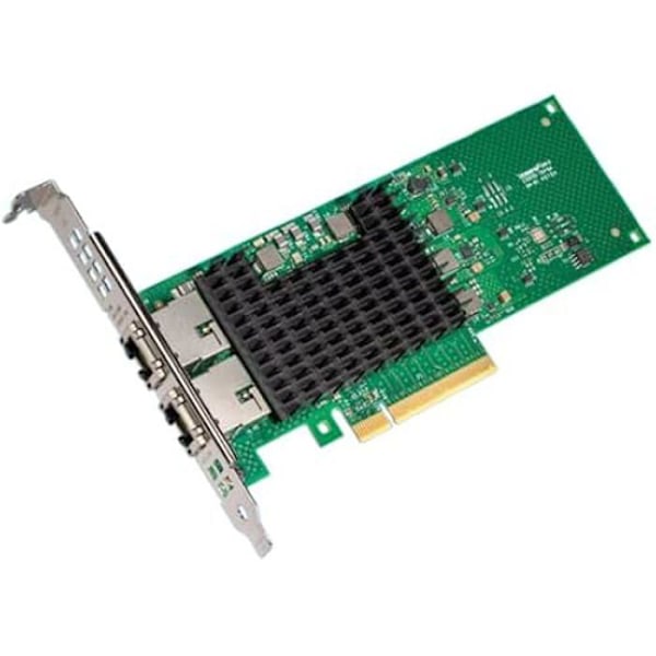 Verkkokortti - ETHERNET - X710T2L - 10 Gbits/s - 2 x RJ-45 - Virtualisointituki musta, Vihreä