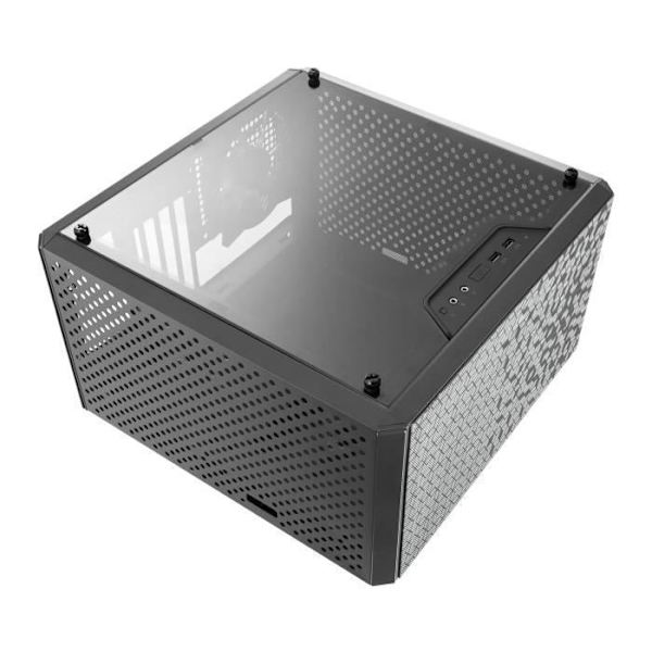 COOLER MASTER LTD MasterBox Q300L PC CASE - Sort - Hærdet glas - Micro ATX format (MCB-Q300L-KANN-S00)