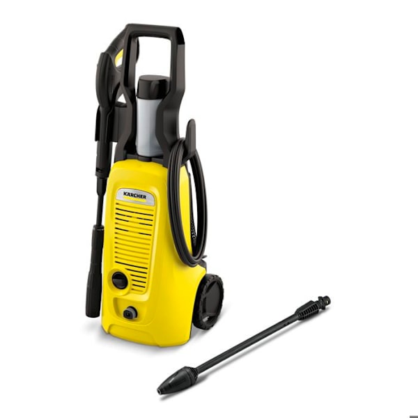 Højtryksrenser - KARCHER - K 4 Universal - 130 bar - 420 L/h - rengøringsmiddel beholder Sort, Gul