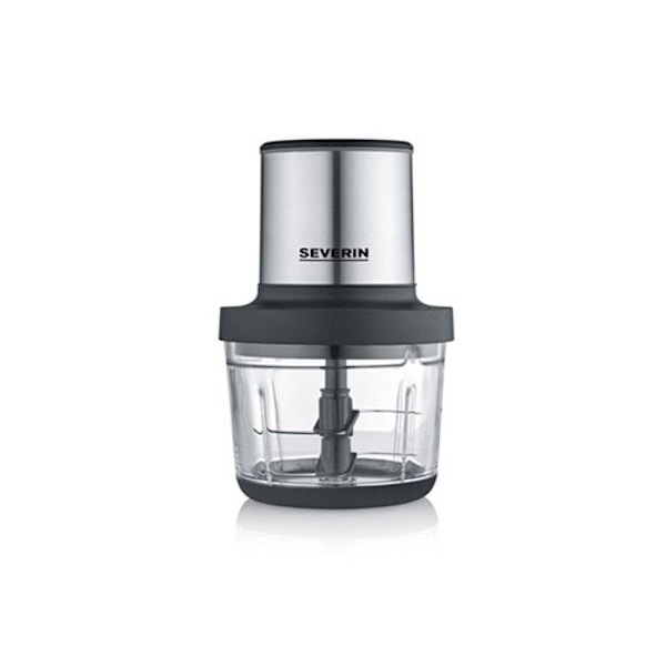Hakkemaskine SEVERIN KM 3866 - 200 W - rustfrit stål - sort Sort, Rustfrit stål