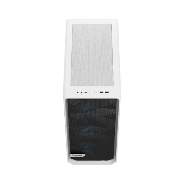 FRACTAL DESIGN Meshify 2 Kompakt RGB Hvid TG Clear Tint ATX PC taske