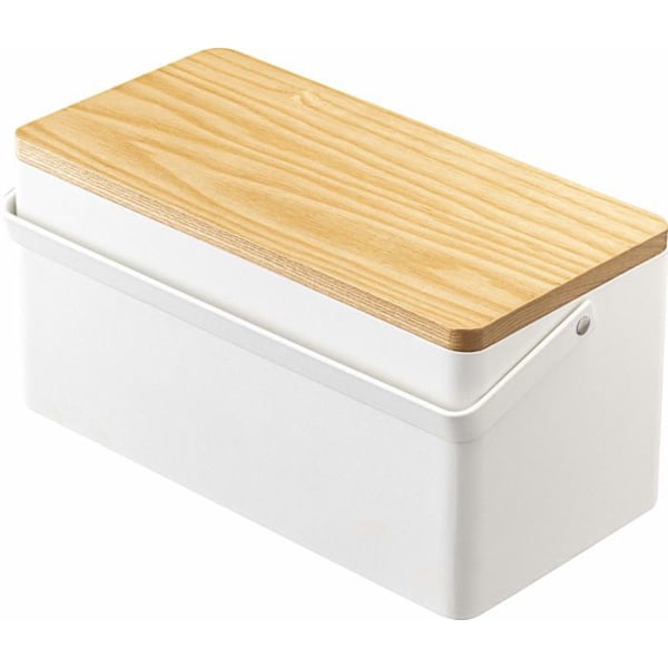 Æske - opbevaringstaske - transport Yamazaki - 5060 - Hvid sykasse one size