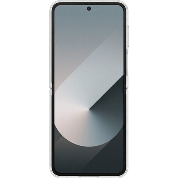 Coque - Samsung - Galaxy Z Flip6 - Grå - Blød - Personalisering NFC grå