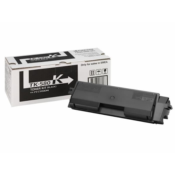Kyocera Fineceramics GmbH - TK-580K - Farve: Sort