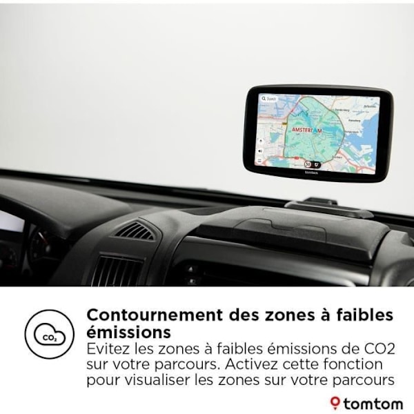 TomTom - GO Camper Max 2. sukupolvi Premium Pack - GPS asuntoautolle, vaunuille ja autolle - 7 tuumaa - Maailmankartta
