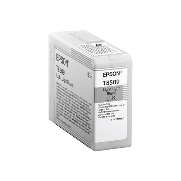 EPSON Cartridge T850900 - Sort - 80ml