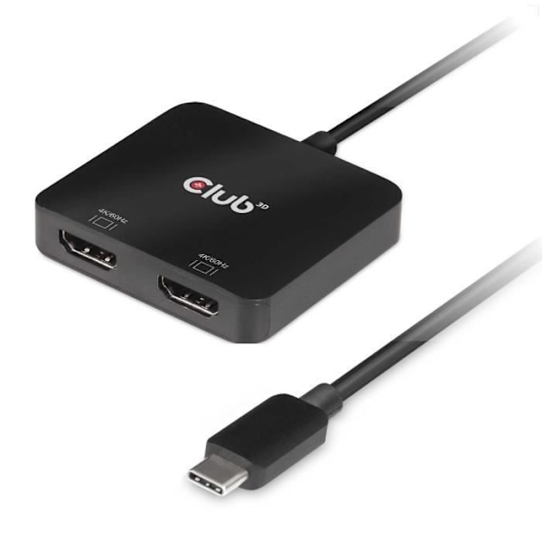 Videon jakaja - CLUB 3D - CSV-1556 - 2 HDMI-porttia - 4K-resoluutio