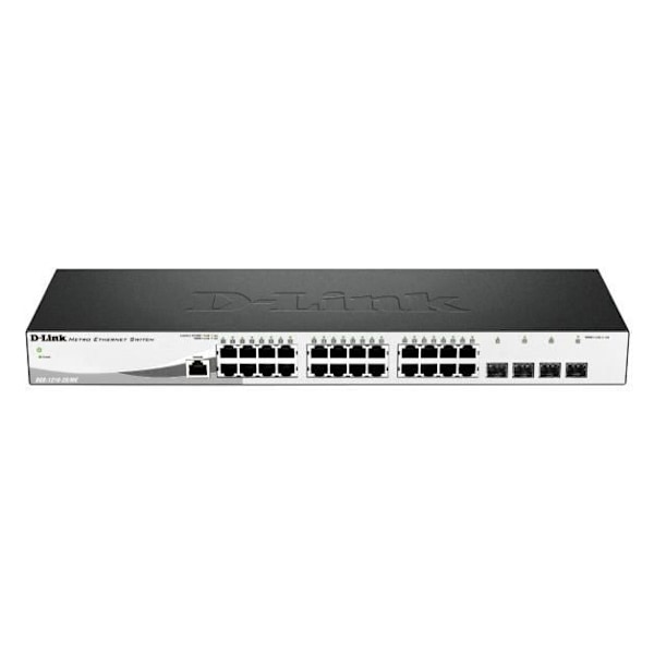 D-Link 28-porttinen gigabit smart switch 4 sfp-porttia (DGS-1210-28-ME)