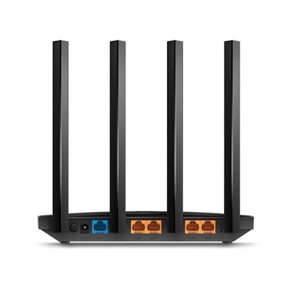 Tp-link Wifi Router Archer C6u Ac1200 Dual Ap 4x Glan Usb/300Mbps 2,4/5Ghz 867 Direkt i uttag Inomhus Ap/ Svart