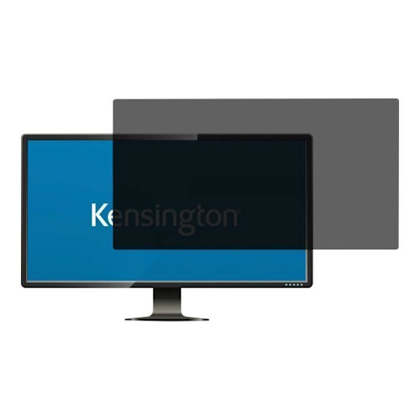 Integritetsskydd - KENSINGTON - 61 cm (24") - LCD-skärm - Svart - Lätt att installera