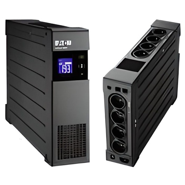 UPS - EATON - Ellipse PRO 1600 USB FR - Line-Interactive UPS - 1600VA (8 ranskalaista liitäntää) - Standardoitu ylijännitesuoja - ELP1600FR musta