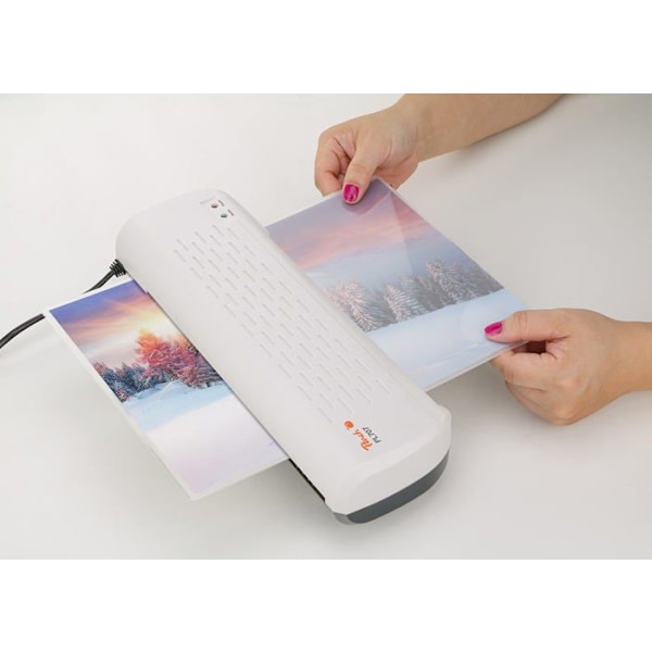 Bindningsmaskin - laminator - stansmaskin Peach - 510973 - 2in1 lamineringsfotokit PBP105