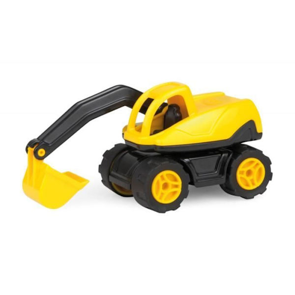 Työmaa-ajoneuvo - LENA - 1261 - Sade 13 cm - ABS-muovia - Keltainen ja Musta Gul, sort
