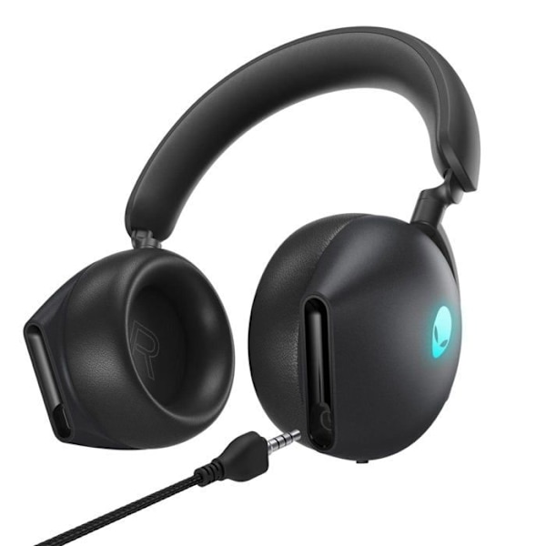 Alienware Hörlurar - Hörlurar - AW920H - Tri-Mode Wireless Gaming Headset - , Dark Side of the Moon