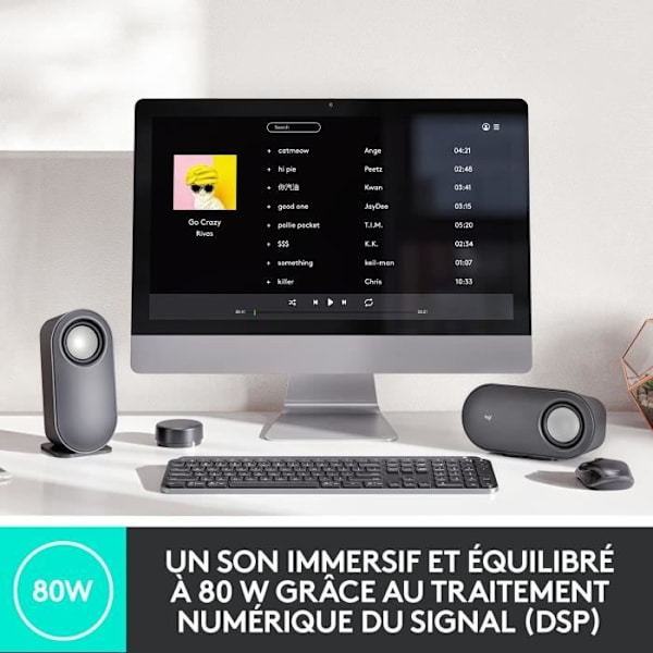 Logitech PC-højttaler Bluetooth PC-højttalere Z407 USB