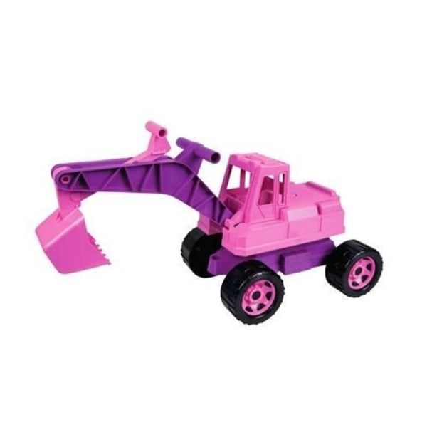 Lapsille tarkoitettu ajoneuvo - LENA - GIGA TRUCKS KAIVURIAUTO - Keltainen - 1 osa - Ulkokäyttöön Gul