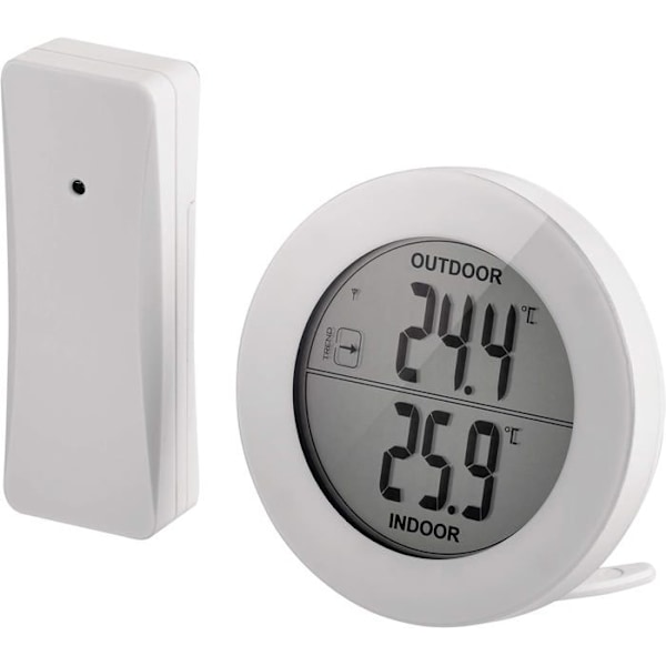 Digital termometer - Odefinierad - Trådlös modell - Vattentät utomhussensor - Område -30°C till +50°C