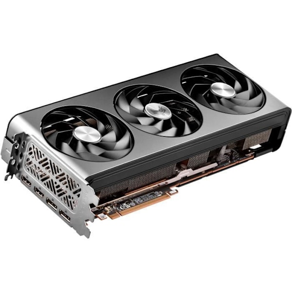 SAPPHIRE - Grafikkort - NITRO+ AMD RADEON™ RX 7800 XT GAMING OC 16GB - GDDR6 - DUAL HDMI / DUAL DP