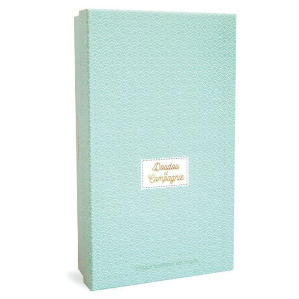 DOUDOU ET COMPAGNIE Sukkerkanin - Doudou Pantin Almond Flerfarvet