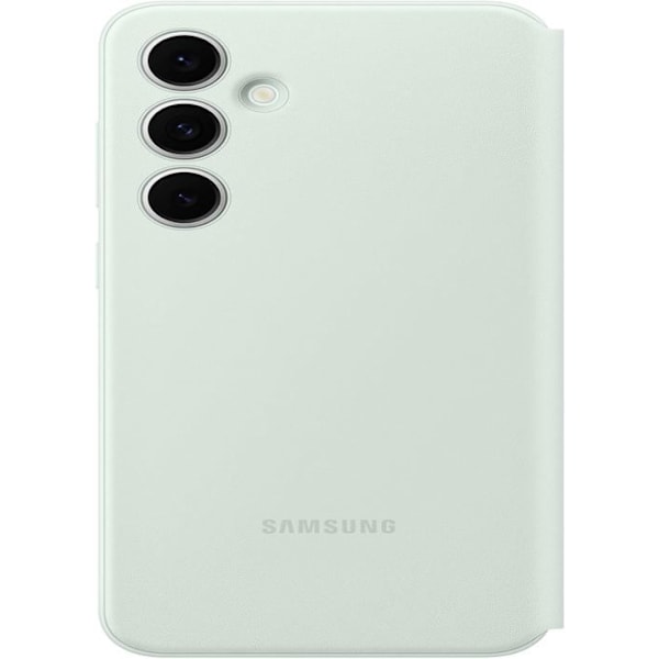 Älypuhelimen kotelo - Samsung - Galaxy S24 FE - Minttu - Täysi suoja - Smart View -ikkuna mynte