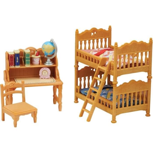 Pienoishahmot - SYLVANIAN PERHEET - 5338 - Lasten makuuhuone - Lasten kalusteet ja asusteet Beige