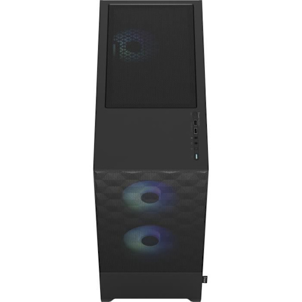 PC taske - FRACTAL DESIGN - Pop Air RGB Sort TG - Sort (FD-C-POR1A-06)