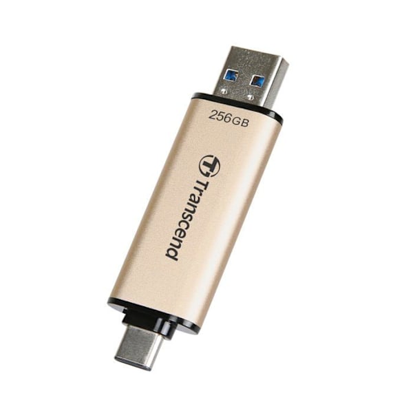 USB-nøgle - Transcend - JetFlash 930C - 256 GB - USB-C - USB-A