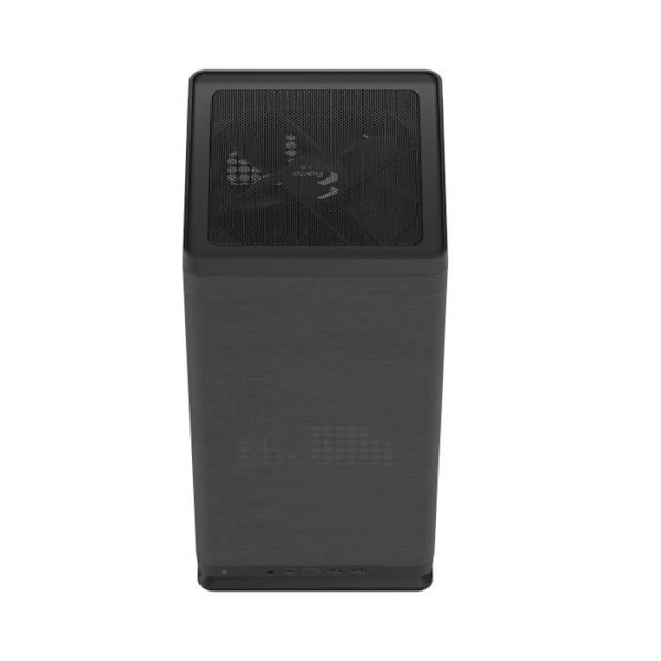 PC-kotelo - FRACTAL DESIGN - Mood Black - m-ITX - 1 180 mm tuuletin, USB3.1 Type C