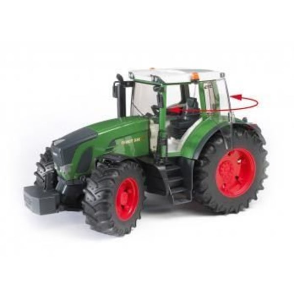 Fendt 936 Vario traktor - BRUDER - Frontvægt - Oplukkelig kaleche - Drenge - 3 år og derover