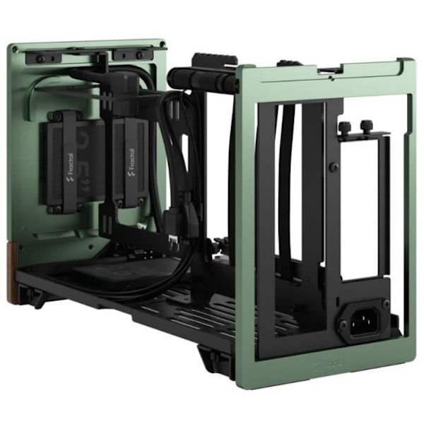 PC cover - FRACTAL DESIGN - FD-C-TER1N-03 - mini-ITX - SFF 10.4L - GPU op til 322 mm - Terra Jade
