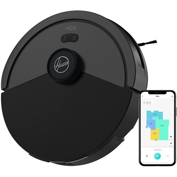 Kuivarobottipölynimuri - HOOVER - HG410D - 4000 Pa - Autonomia: 120 min - 65 dBA Harmaa, Silitysrauta