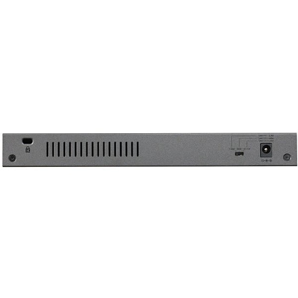 8-ports PoE+ 10/100/1000 Mbps switch