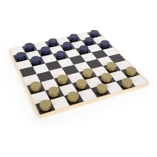 Small foot company - Chess and Backgammon Gold Edition - LEGLER Beige och svart