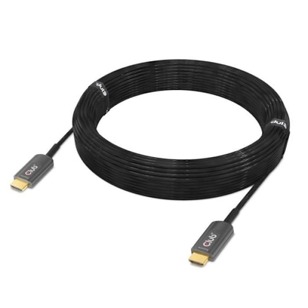 Club3D Club 3D - Ultra High Speed HDMI-Kabel - HDMI (M) bis HDMI (M) - 15 m - Glasfaser - Aktiivinen optinen kaapeli (AOC),