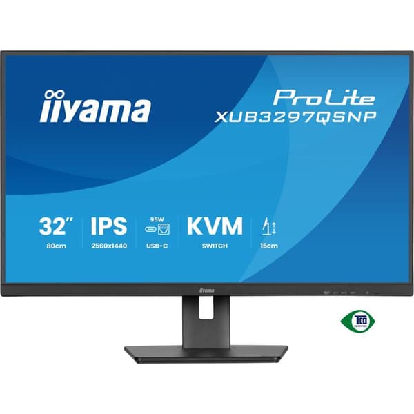 Skärm - IIYAMA - ProLite XUB3297QSNP-B1 - 32 tum - QHD - IPS - USB-C