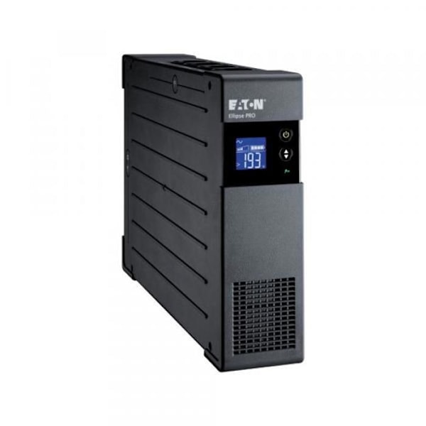 Invertteri - EATON - Ellipse PRO 1200 USB IEC - 1200VA - 8 IEC pistorasioita - LCD-näyttö musta