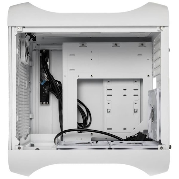 BITFENIX Prodigy M 2022 ARGB (valkoinen) - Kotelo ilman virtalähdettä - Minitorni - M-ATX-muoto