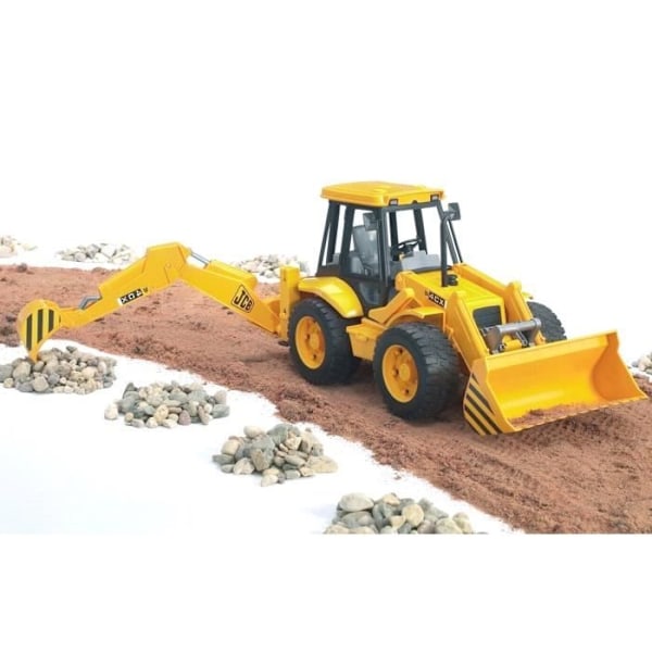 BRUDER - 43723 - Funktionel JCB rendegraver Gul og sort